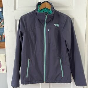 North Face Jacket Womens Apex Elevation Primaloft Garnet Purple Teal